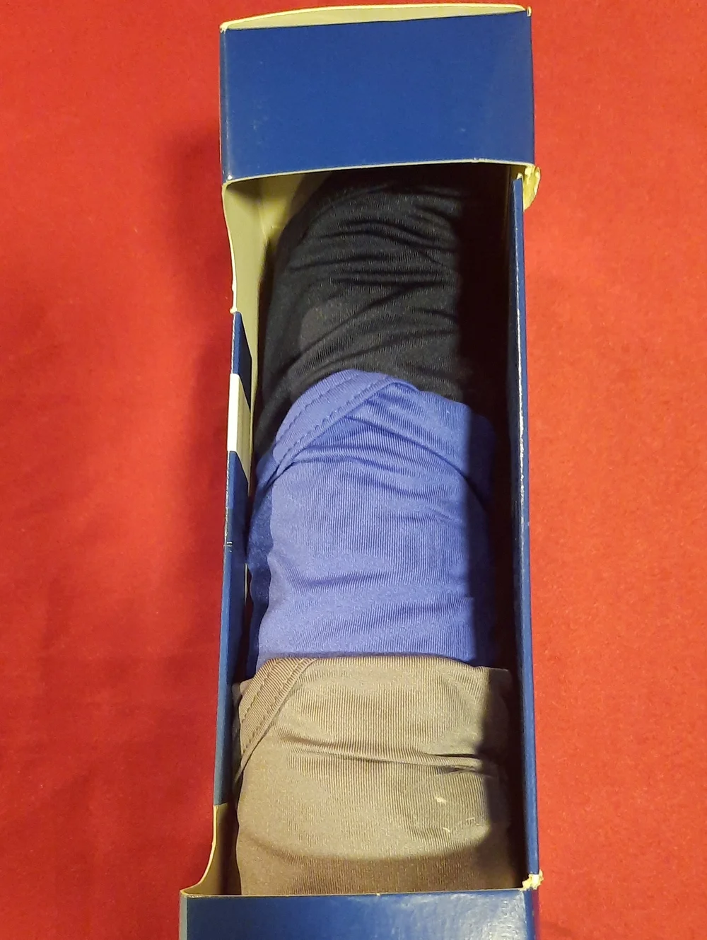 Fruit of the Loom 360 Stretch 3-Pack Active Cooling Tanks Black, Blue, Gray 2XL